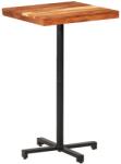 vidaXL Masă de bar, pătrat, 60x60x110 cm, lemn masiv de acacia (320284)