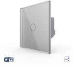 LIVOLO Intrerupator Simplu Cap / Cruce Wi-Fi cu Touch LIVOLO - Serie Noua - culoare gri