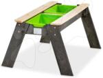 EXIT Toys Homokozó asztal vízre és homokra cédrusból Aksent sand&water table Exit Toys nagy fedéllel térfogata 32 kg (ET52050505)