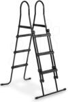 EXIT Toys Medence létra pool ladder Exit Toys 91-107 cm magas kerethez fémváz csúszásmentes fekete (ET30934300)