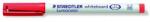 STAEDTLER Táblamarker, 1 mm, M, kúpos, STAEDTLER Lumocolor 301, piros