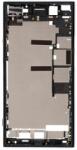 Sony Xperia XZ Premium Dual G8142 - Ramă Frontală (Deepsea Black) - 1307-9938 Genuine Service Pack, Black