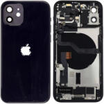 Apple iPhone 12 - Carcasă Spate cu Piese Mici (Black), Black