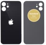 Apple iPhone 12 Mini - Sticlă Carcasă Spate (Black), Black