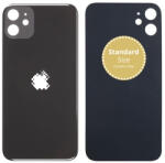 Apple iPhone 11 - Sticlă Carcasă Spate (Black), Black