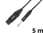 Thunder Germany CX40-5m jelkábel (6, 3 mm Jack - XLR mama)