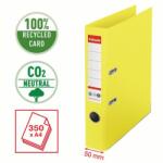 Esselte Biblioraft A4 carton reciclat 5 cm/7.5 cm diverse culori Esselte No. 1 Power Recycled 5 cm galben (ESS627573)