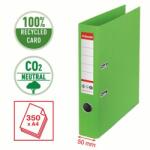 Esselte Biblioraft Esselte No. 1 Power Recycled carton reciclat si reciclabil cu amprenta CO2 neutra A4 50 mm verde (ESS627574)