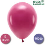 PartyDeco S. r. o ECO lufi, latex, 30cm 100 db, pasztel burgundy