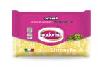 Inodorina Refresh Citronella - Мокри кърпички Цитрус 40 бр