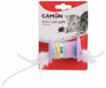 Camon coloured spool with feather - цветна мaкара с пера 5 см
