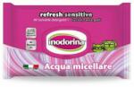 Inodorina Refresh Sensitive - Мокри кърпички с Мицеларна вода за чувствителна кожа 40 бр
