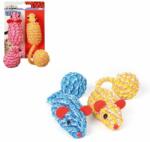 Camon Rope mice with ball - котешка играчка