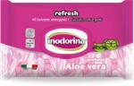 Inodorina Refresh Aloe Vera - Мокри кърпички Алое 40 бр