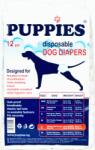 Puppies L - памперс -гащи за кучета с тегло 16-25 кг. и талия 50-68 см. 12 броя