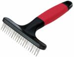 Ferplast eдноредов метален гребен къси зъбци 14, 8 / 11, 4 / 3 cm