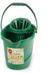 FASS Natural Green felmosó vödör csavarókosárral, ovális, zöld (9016-N) - alphadenthigienia