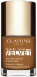 Clarins Skin Illusion Velvet machiaj lichid cu un finisaj mat cu efect de nutritiv culoare 118.5N 30 ml