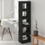 vidaXL Bibliotecă/Separator cameră, negru, 40x30x166 cm (811629) Biblioteca