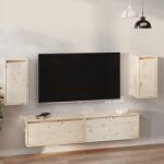 vidaXL Dulapuri de perete, 2 buc. , 30x30x60 cm, lemn masiv de pin (813486) Raft