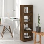 vidaXL Bibliotecă/Separator cameră, stejar maro, 40x30x135 cm (813592) Biblioteca