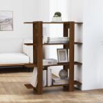 vidaXL Bibliotecă/Separator cameră, stejar maro, 100x30x123, 5 cm (813565) Biblioteca