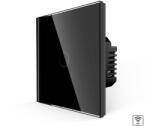 Luxion Intrerupator Simplu Wi-Fi cu Touch din Sticla LUXION - culoare negru