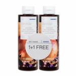 KORRES Промо Душ - гел Нар, Korres Pomegranate Grove Renewing Body Cleanser 2x250ml