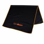 GymBeam Gyorsan száradó sporttörölköző Black/Orange