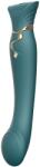 ZALO Vibrator Queen G-Spot Puls Wave Green Heating Bluetooth App Control Vibrator
