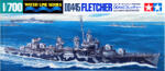 TAMIYA US Navy Destroyer DD445 Fletcher 1: 700 makett hajó (300031902) (300031902)
