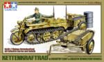 TAMIYA Kettenkraftrad with Infantry Cart & Goliath Vehicle 1: 48 makett harcjármű (300032502) (300032502)