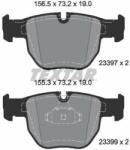 TEXTAR set placute frana, frana disc TEXTAR Q+ 2339703 (2339703)
