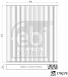 Febi Bilstein Filtru, aer habitaclu FEBI BILSTEIN 179279 (179279) - automobilus