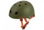 Polisport КАСКА junior urban radical tag (53/55) green matte/orange (am5810)