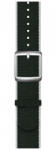 Withings Curea smartwatch Withings Polyethylene terephthalate Wristband 20mm w Silver buckle pentru Scanwatch 42mm, Scanwatch Horizon, Steel HR 40mm, Steel HR Sport Green & White (3700546706615)