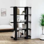 vidaXL Bibliotecă/Separator cameră, negru, 100x30x160 cm (811530) Biblioteca