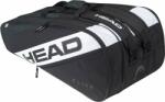 HEAD Elite 12 Black/White Elite Tenisz táska