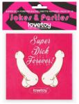 LoveToy Set 10 Servetele Super Dick Forever