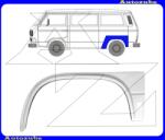 VW TRANSPORTER T3 1979.07-1990.08 Hátsó sárvédő javítóív bal "gyári kinézet" KLOKKERHOLM 9557593