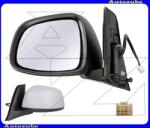 SUZUKI SX4 2006.03-2009.08 /RW/ Visszapillantó tükör bal, elektromos, fűthető-domború tükörlappal, fényezhető borítással /szögletes csatlakozós/ 3075512M
