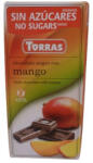 TORRAS glutén-, és cukormentes étcsokoládé - mangó 75g
