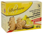 Barbara gluténmentes vaníliás citromos étbevonatos töltött keksz 180g