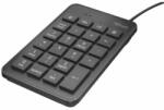 Trust Tastatura TR-22221, Xalas, numerica, USB, negru (TR-22221)