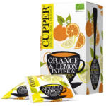 Cupper bio orange&lemon narancs-citrom gyümölcstea 20x2, 5g