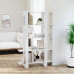 vidaXL Bibliotecă/Separator cameră, alb, 100x30x160 cm (811529) Biblioteca