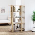 vidaXL Bibliotecă/Separator cameră, stejar sonoma, 100x30x160 cm (811532) Biblioteca