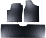 Geyer & Hosaja SEAT Alhambra I 5per. Geyer Hosaja Prémium fekete gumiszőnyeg szett patenttal