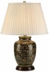 Elstead Lighting Veioza Morris Small, portelan negru/abajur crem, H-59cm, MORRIS-TL-SMALL (MORRIS-TL-SMALL)