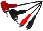 Cabletech Cablu audio 2x RCA la 2x RCA 90 3m Cabletech (KPO2662-3)